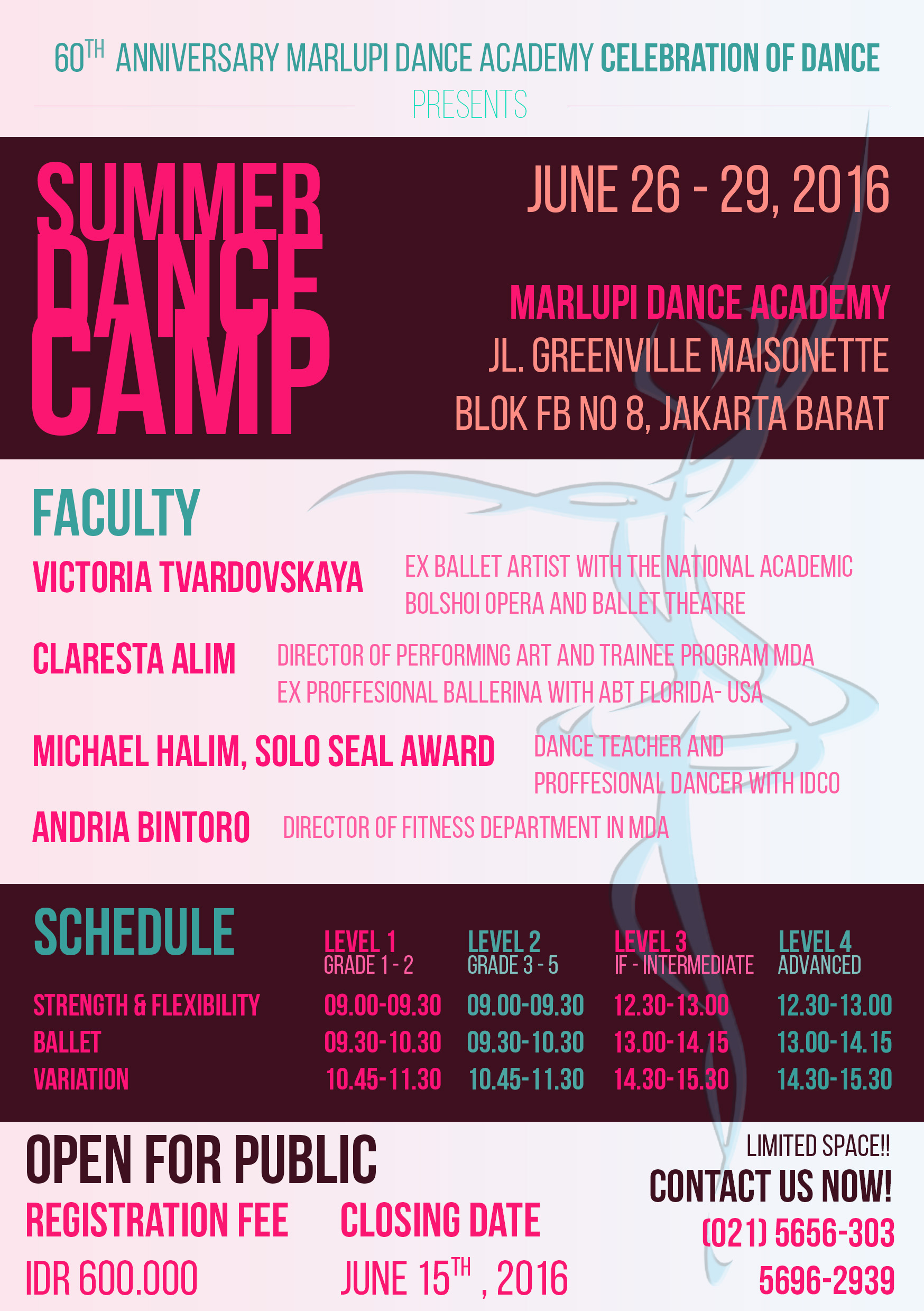 Marlupi Dance Academy Summer Dance Camp 2016